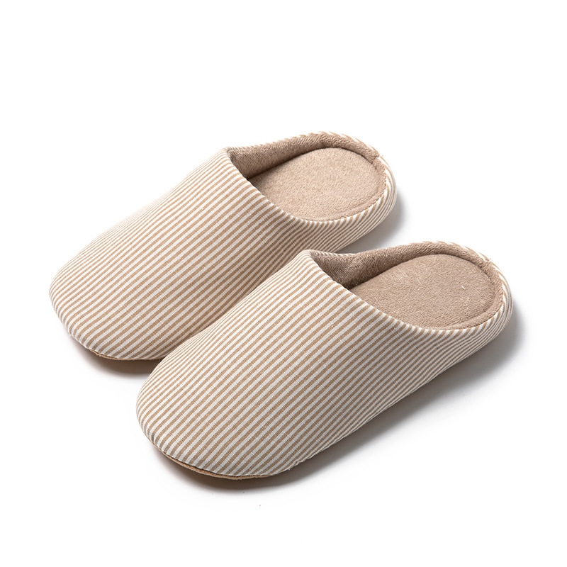Alex | Unisex Striped Indoor Slippers with Cozy Lining 0