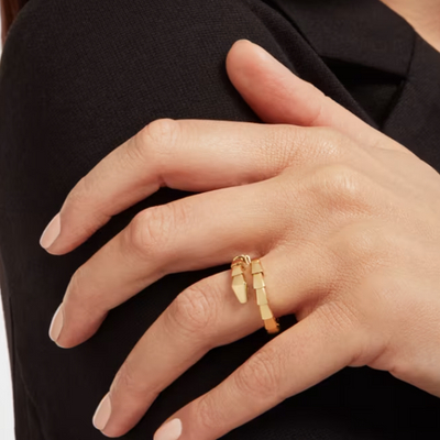 Ava | Gold Viper Ring 1