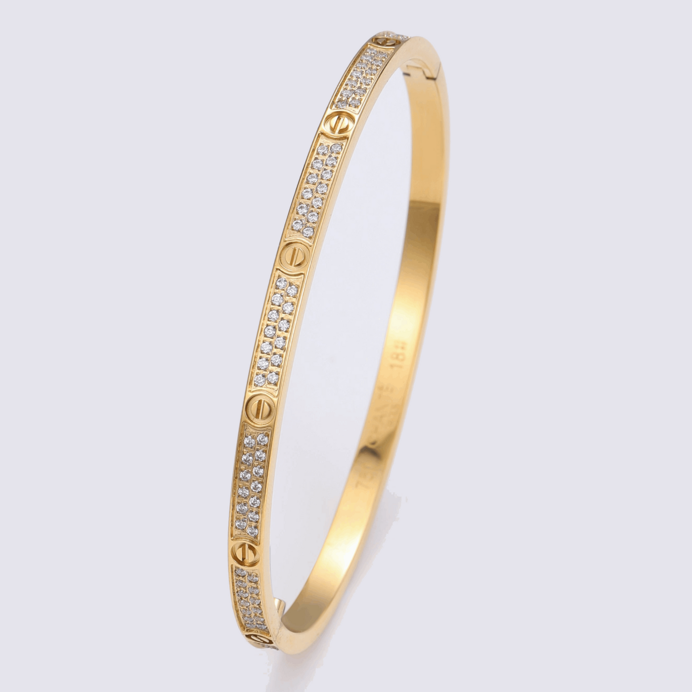 Ava | Thin Love Diamond Bracelet 0