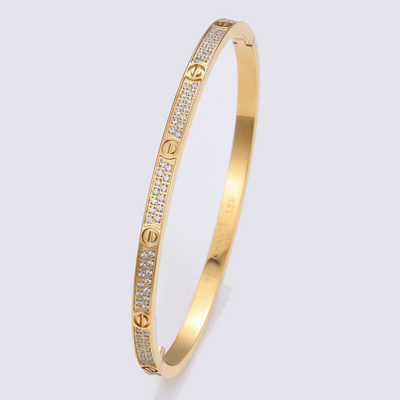 Ava | Thin Love Diamond Bracelet 0