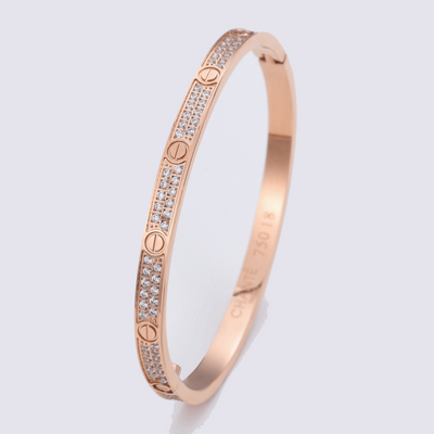 Ava | Thin Love Diamond Bracelet 10