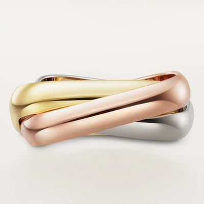 Ava | Trinity Design Ring in High-Quality Metal 2