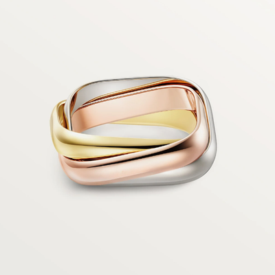 Ava | Trinity Design Ring in High-Quality Metal 3