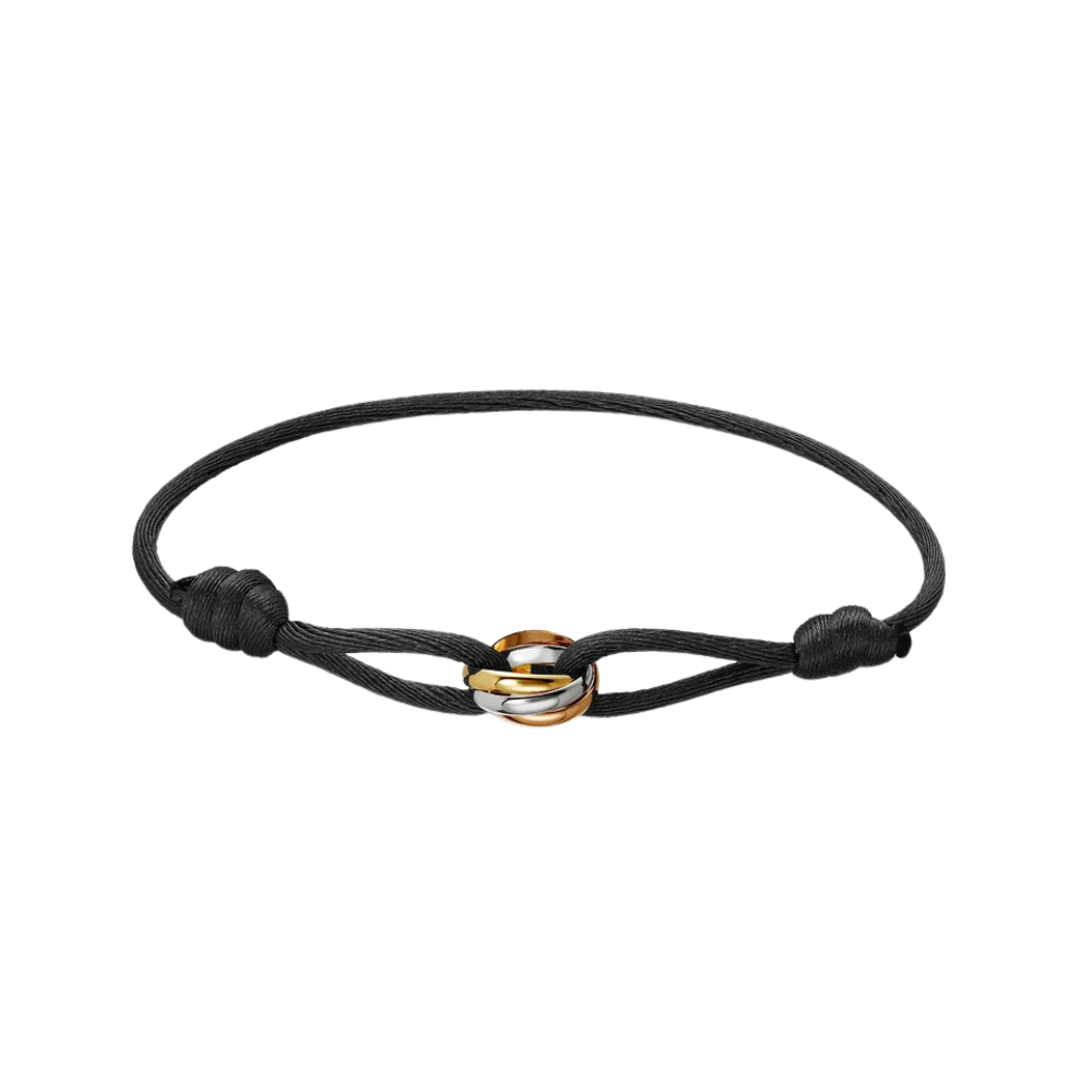 Ava | Women's Adjustable Trinity Bracelet with Interlocking Design 0
