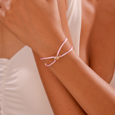 Ava | Women's Adjustable Trinity Bracelet with Interlocking Design 1
