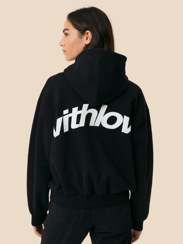 Bella | Women's Oversized Hoodie in Cotton Blend 5