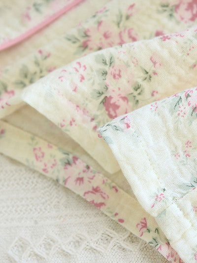 Carla | Women's Pyjama Set Floral Print Cotton 6