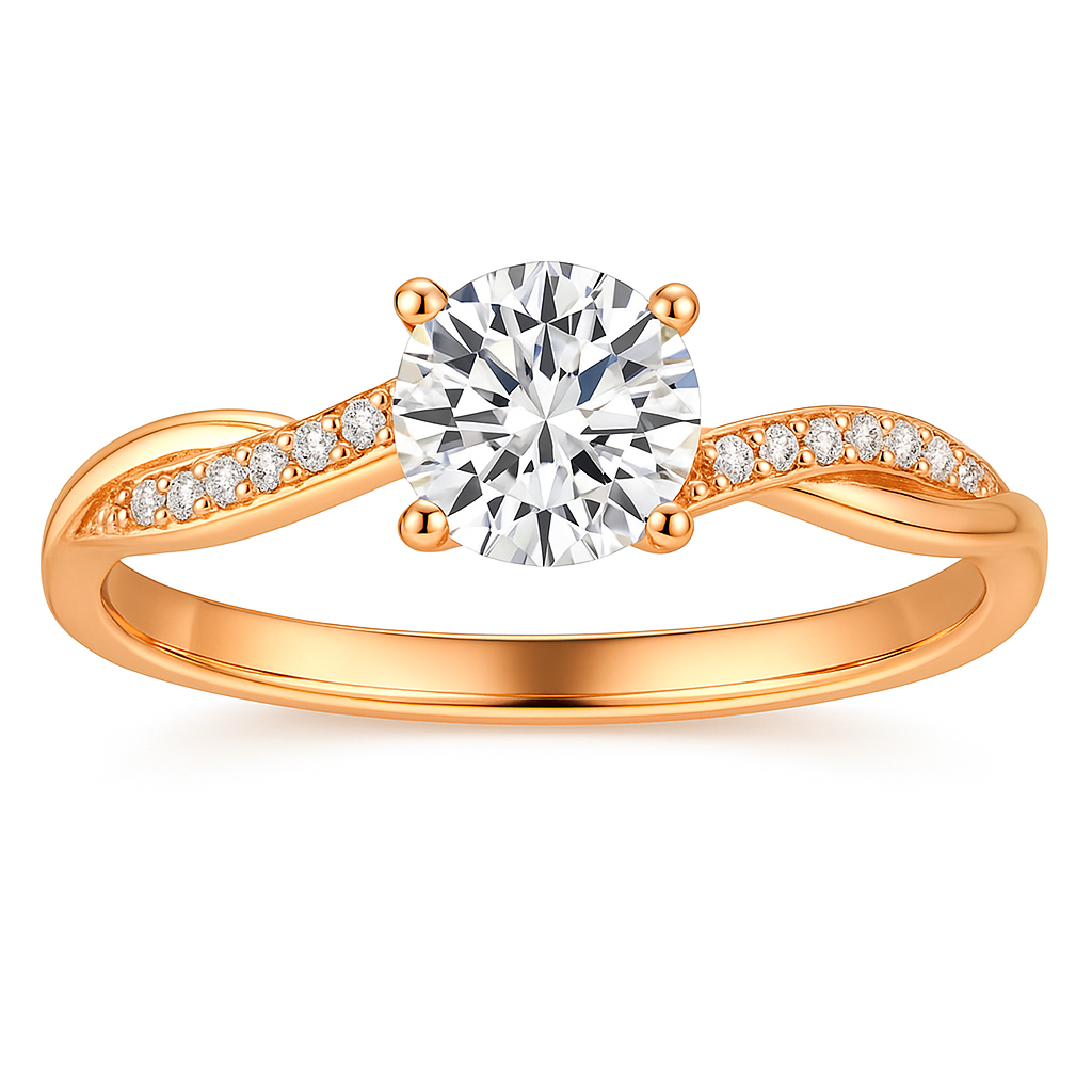 Elegant Gold Ring for Women, Minimalist Design, Lightweight and Versatile, Perfect for Everyday or Special Occasions 2