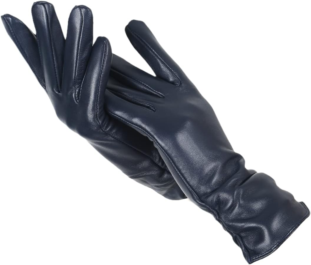 Elise | Ladies Leather Gloves with Wool Lining 0