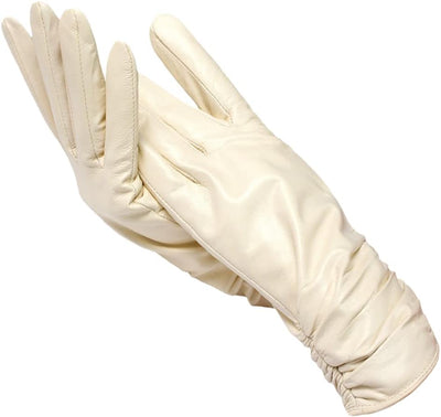 Elise | Ladies Leather Gloves with Wool Lining 8