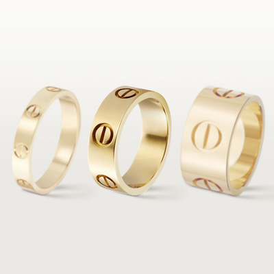 Emma | Medium Love Ring in Classic Design 5