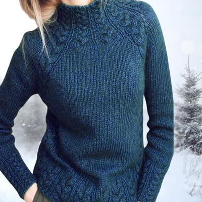 Freya | Women's Cable Knit Sweater 1