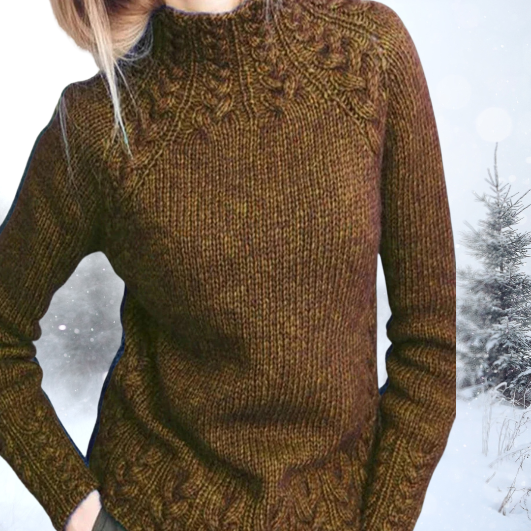 Freya | Women's Cable Knit Sweater 5