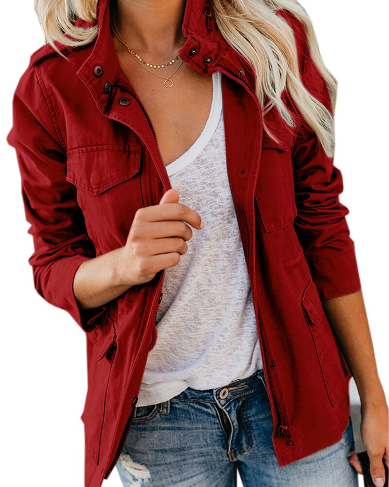 Giselle | Women's Jacket with Pockets for Casual and Sporty Wear 4
