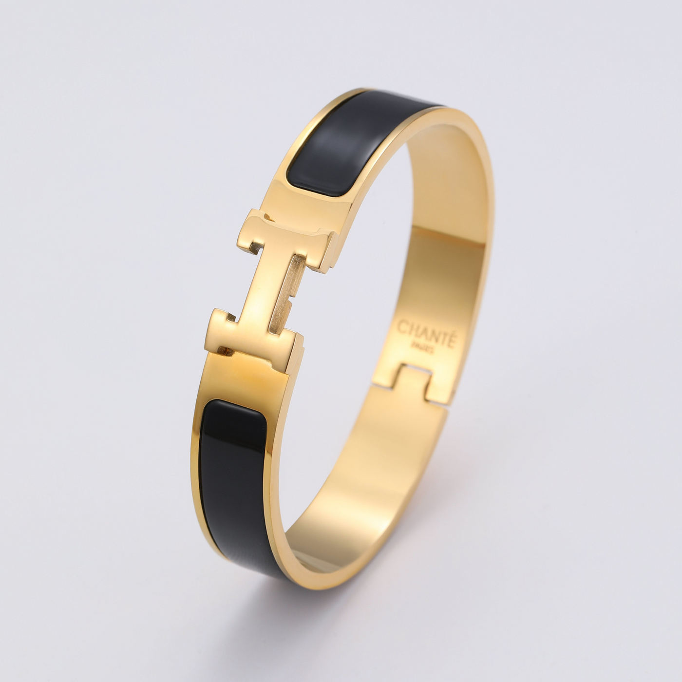 Helena | Gold Bangle Bracelet for Women, Adjustable Design 2