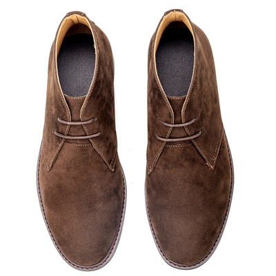James | Men’s Chukka Boots Ankle Height With Lace-Up Closure 6