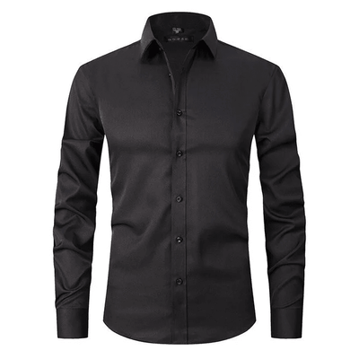James | Men’s Dress Shirt With Button Front Structured Collar 1