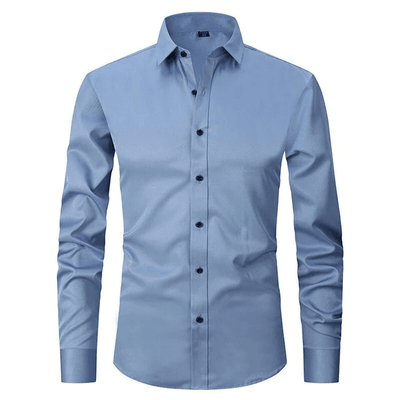 James | Men’s Dress Shirt With Button Front Structured Collar 2