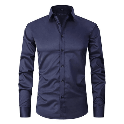 James | Men’s Dress Shirt With Button Front Structured Collar 3