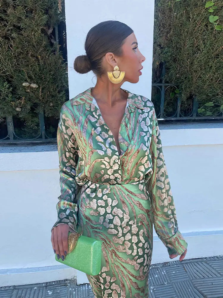 Josie | Women's Colorful Long Sleeve Outfit Set 3