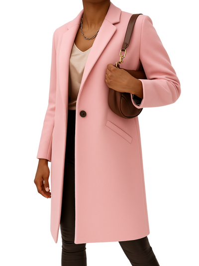 Kaitlyn | Women's Short Trench Coat in Warm Fabric 1