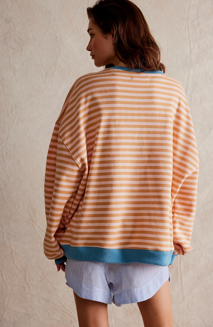 Lena | Women's Oversized Striped Sweater 5