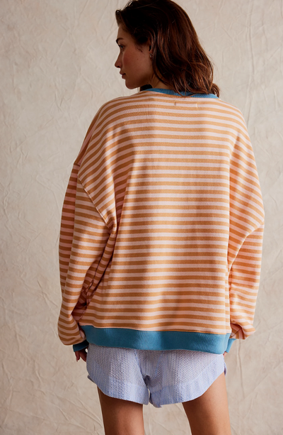 Lena | Women's Oversized Striped Sweater 5