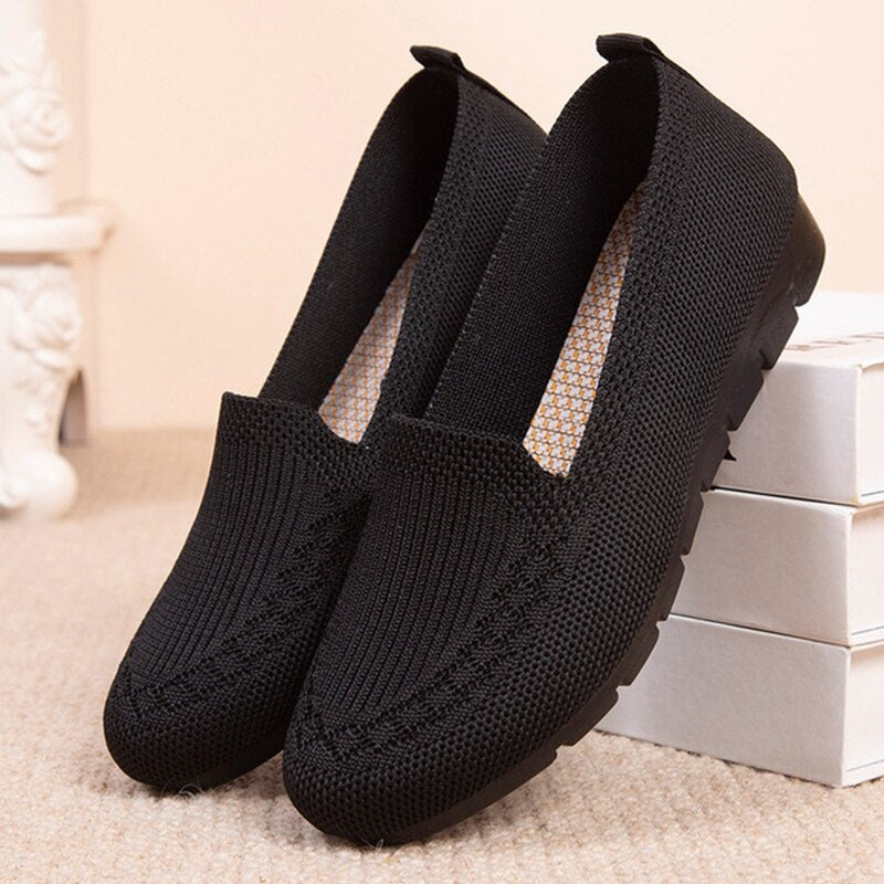 Leona | Women's Slip-On Shoes with Arch Support in Pink, Purple, Red, Black 4