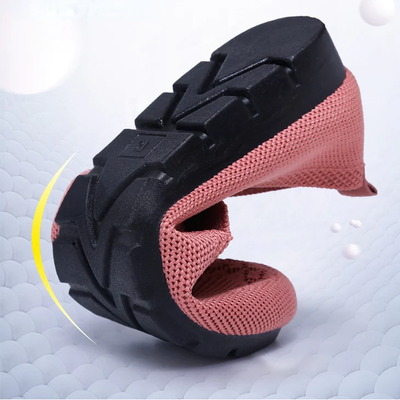 Leona | Women's Slip-On Shoes with Arch Support in Pink, Purple, Red, Black 7