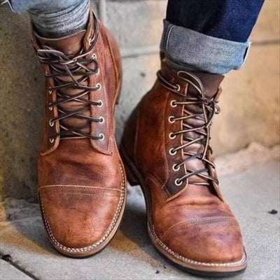 Liam | Men’s Boots With Structured Shape 0