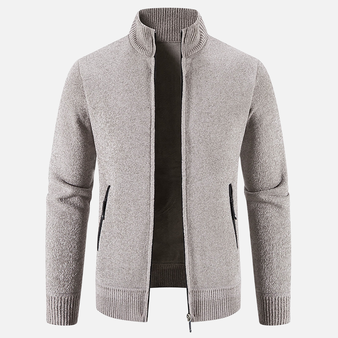 Liam | Men’s Fleece Vest With Ribbed Cuffs 0