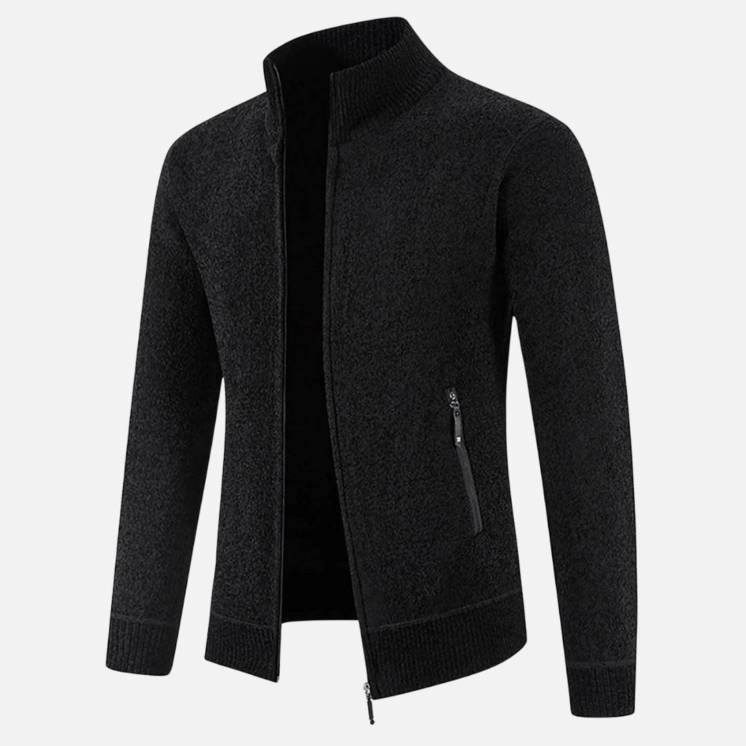 Liam | Men’s Fleece Vest With Ribbed Cuffs 4