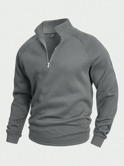 Liam | Men’s Half-Zip Sweater Breathable Knit 7