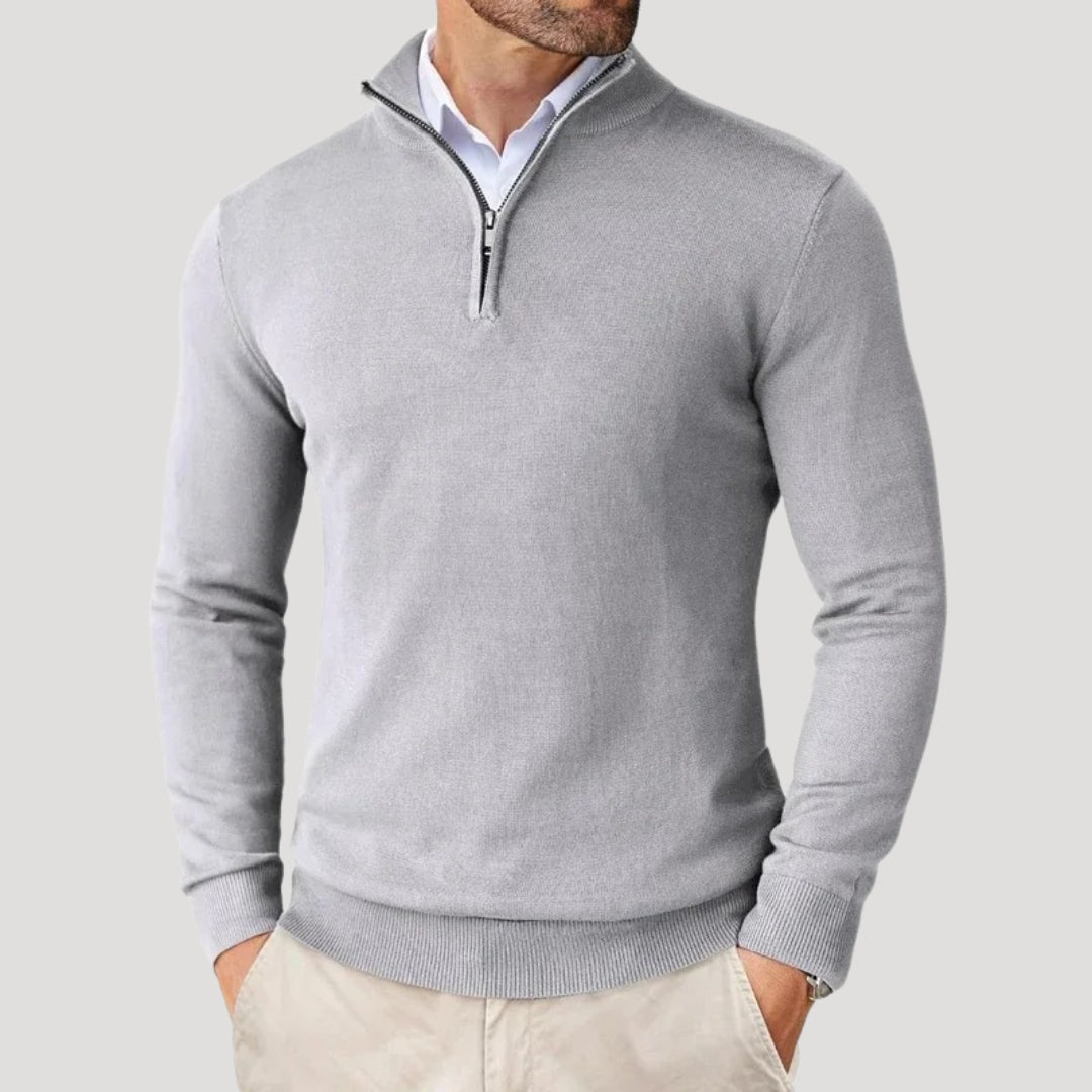 Liam | Men’s Half Zip Jumper Soft Breathable 0