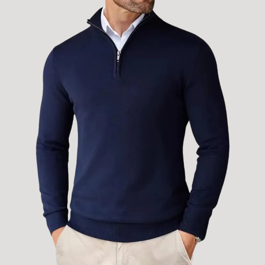 Liam | Men’s Half Zip Jumper Soft Breathable 6