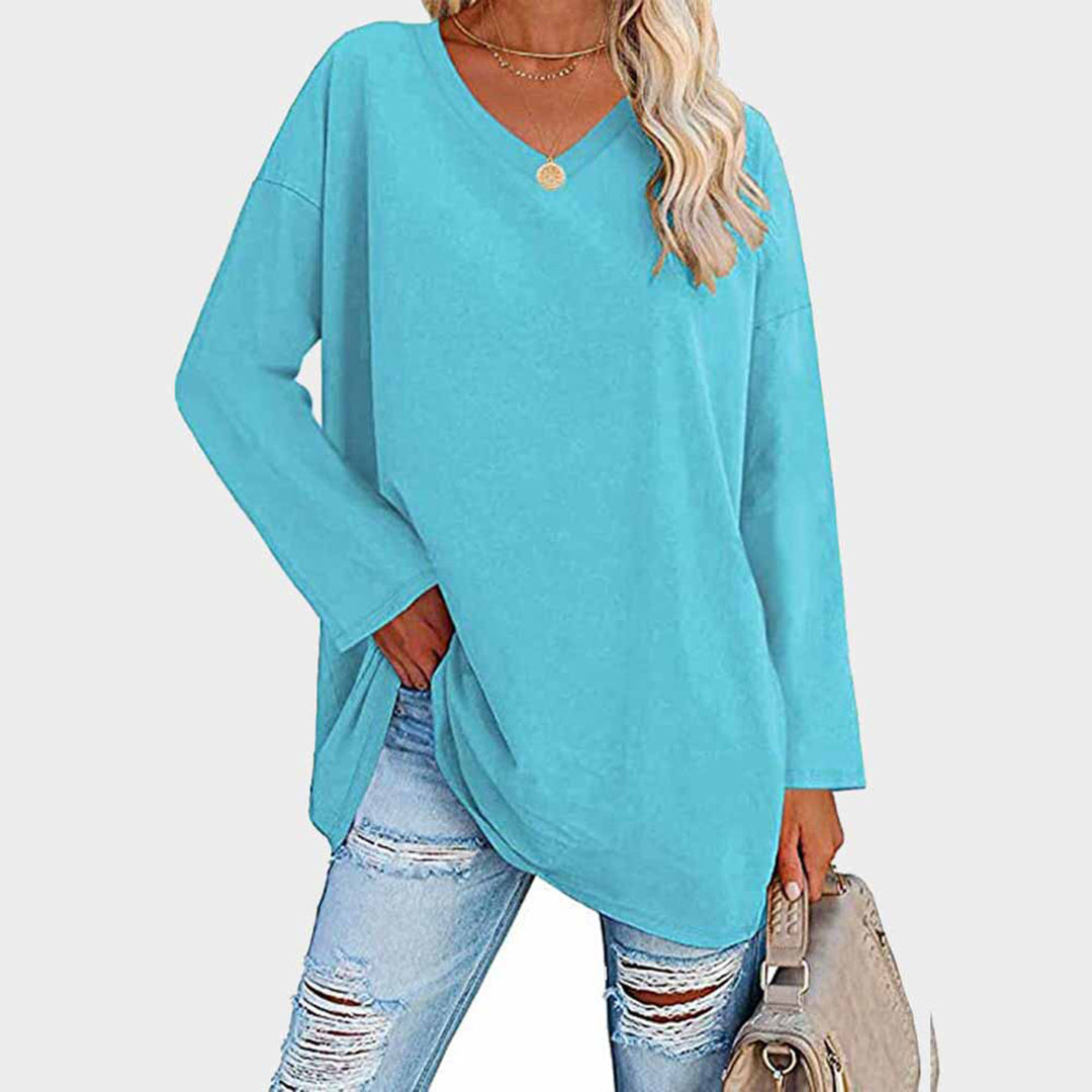 Margaret | Women's Long Sleeve Blouse in Soft Fabric 4