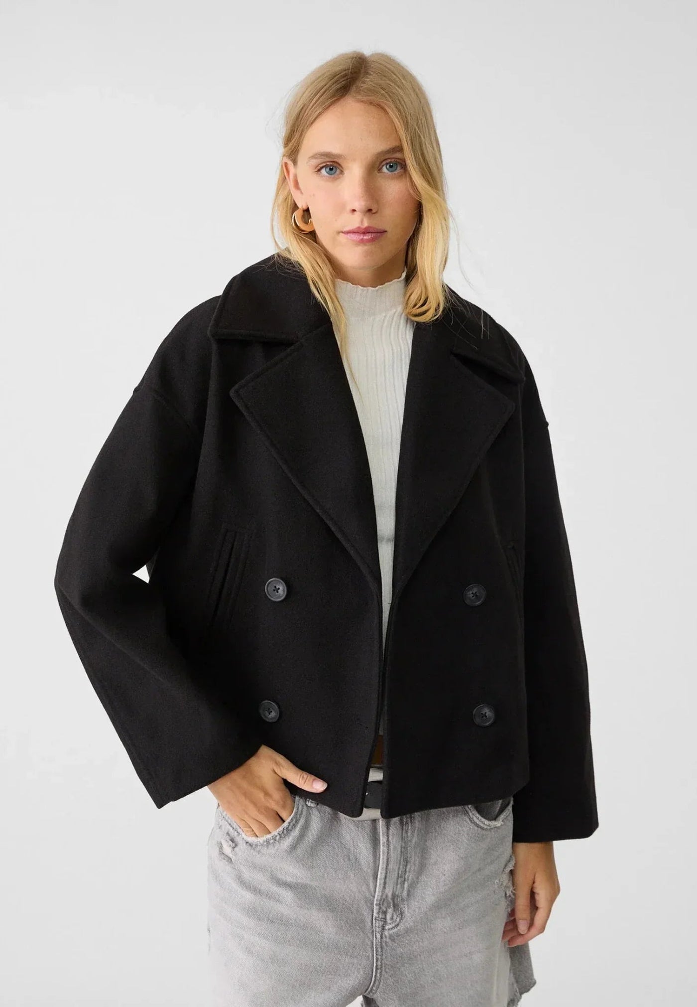 Mia | Women's Casual Short Coat with Modern Cut 1