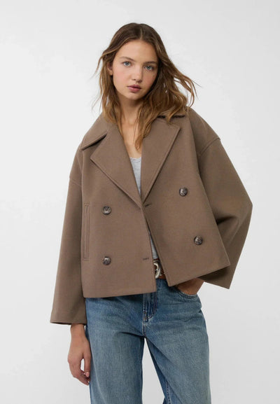 Mia | Women's Casual Short Coat with Modern Cut 3