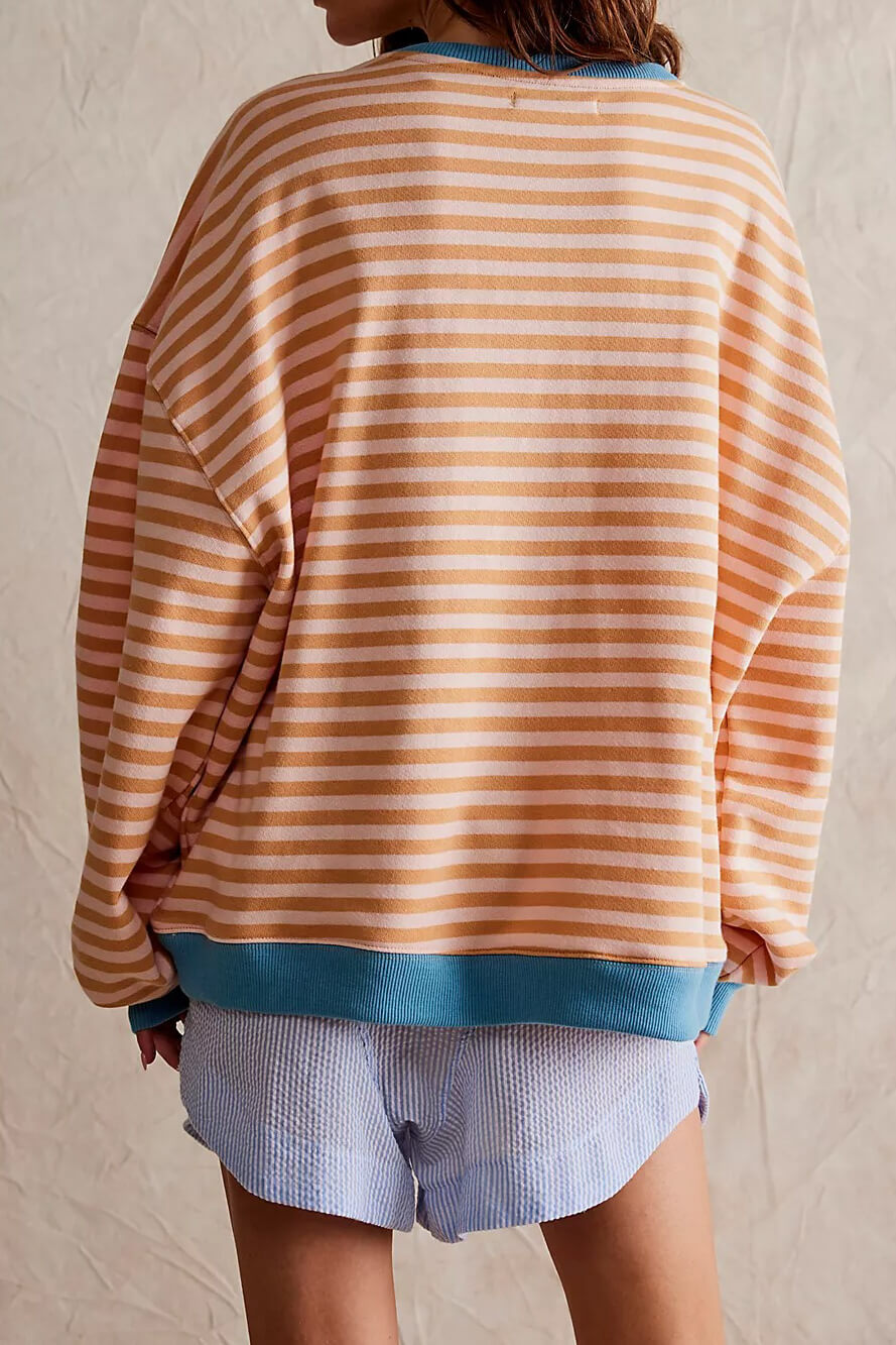 Monika | Striped Sweater Soft Blend Relaxed Fit 4