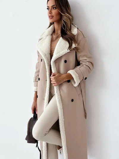 Monroe | Long Winter Coat Women Blend Tailored Design 0
