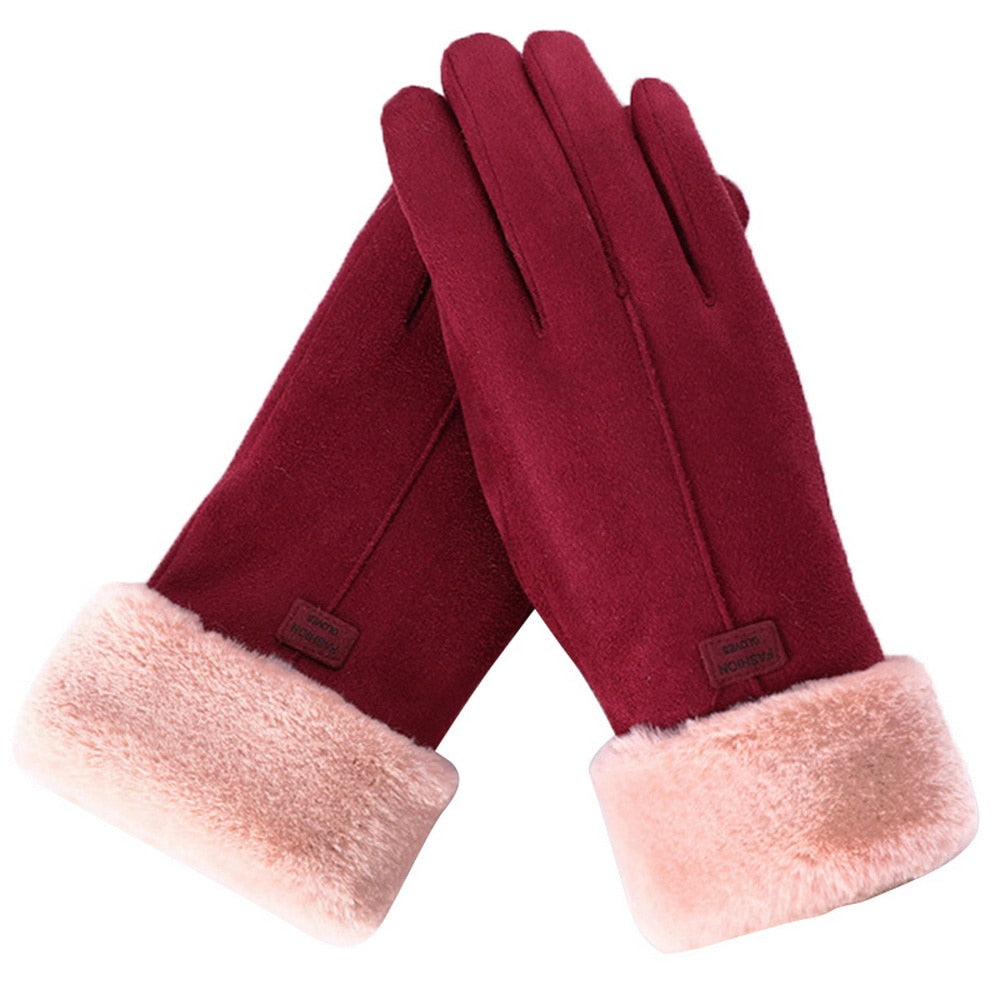 Nina | Waterproof Winter Gloves Cotton Fleece Lining 7