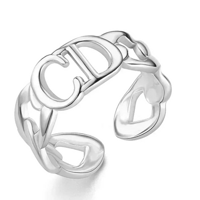Nora | Sterling Silver Ring for Women, Classic Polished Design 3