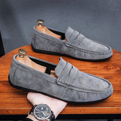 Oliver | Men’s Slip-On Loafers With Lace Detail 3