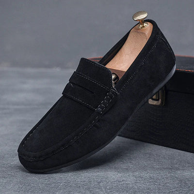 Oliver | Men’s Slip-On Loafers With Lace Detail 7