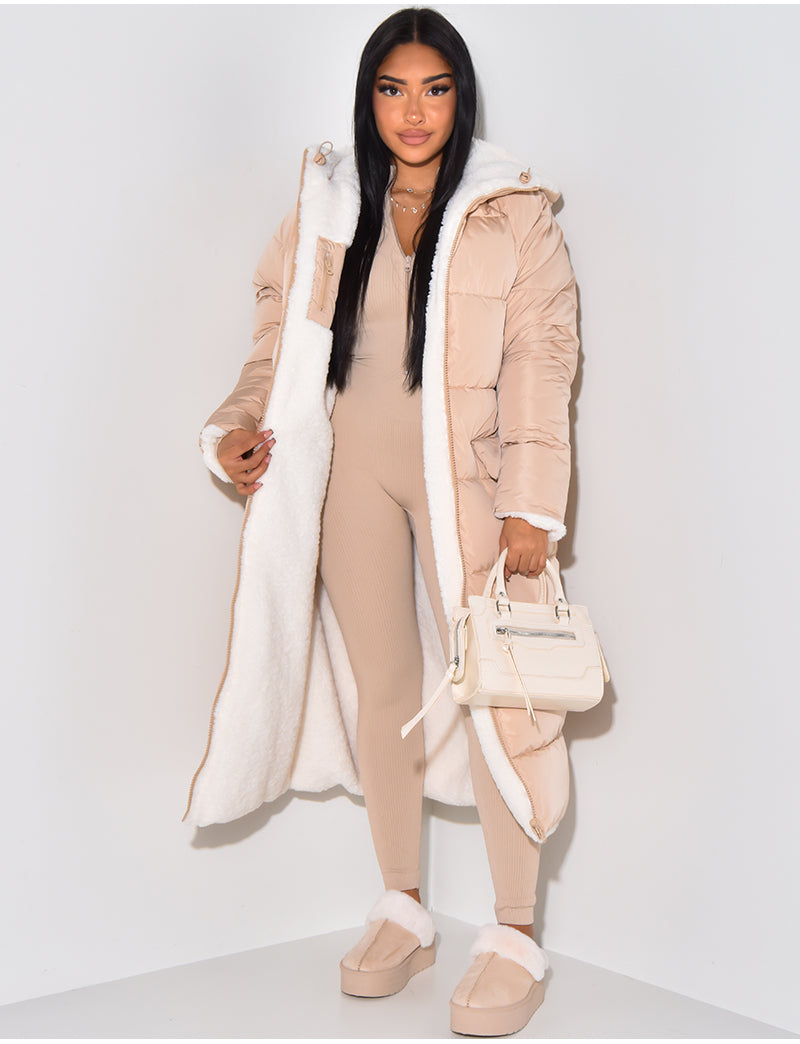 Rihanna | Women's Reversible Winter Jacket Wind-Resistant 5