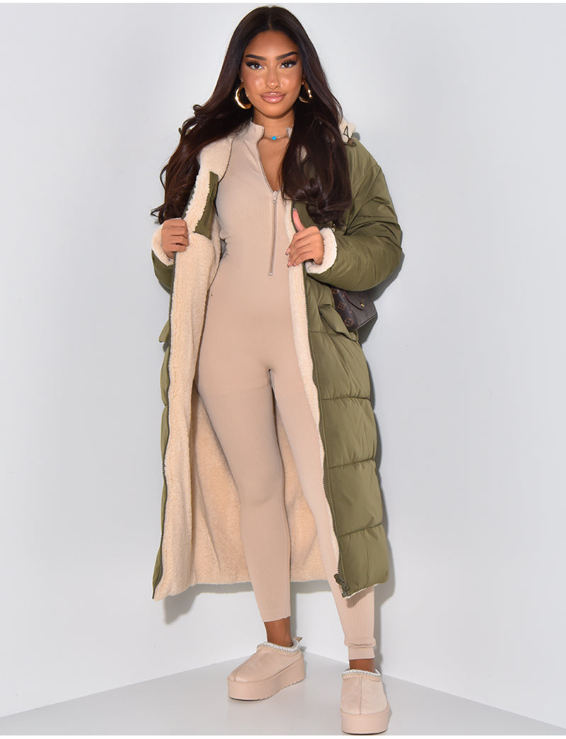 Rihanna | Women's Reversible Winter Jacket Wind-Resistant 9