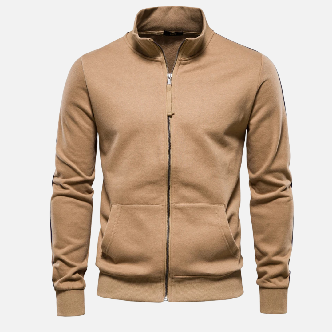 Riven | Men's Half-Zip Sweater With Stand Collar 8