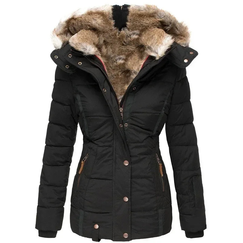 Sara | Women's Winter Coat Fur Lined Hooded Parka 11