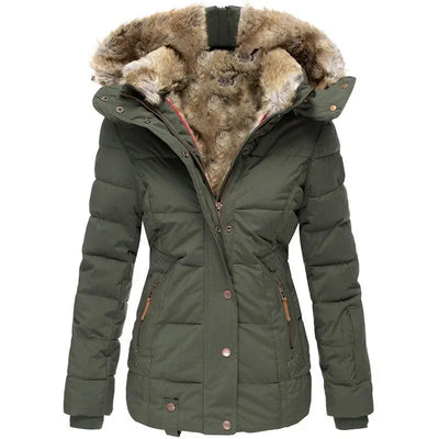 Sara | Women's Winter Coat Fur Lined Hooded Parka 1