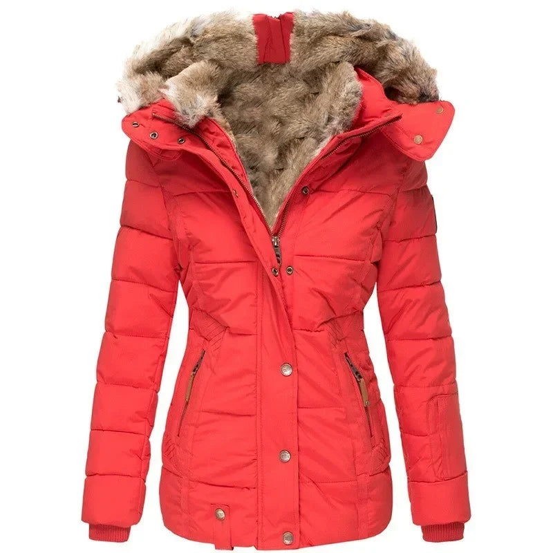 Sara | Women's Winter Coat Fur Lined Hooded Parka 4